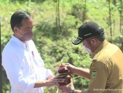 Gubernur Sumsel Herman Deru ikuti prosesi penyerahan tanah dan air di titik nol kilometer IKN