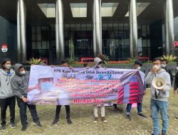 Geruduk KPK, Gagak Desak Usut Dugaan Korupsi Proyek Site Development Keramasan Palembang