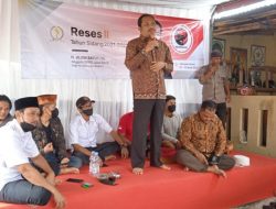 Anggota DPRD Provinsi Jawa Barat Dapil IX Kabupaten Bekasi H Jejen Sayuti adakan Reses II Masa Sidang 2021- 2022
