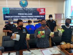 50 Ribu Butir Ekstasi dan 7.5 Kilogram Sabu Diamankan BNNP Provinsi Sumsel