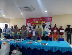 Polda Sumsel Berhasil Ungkap Tujuh Kasus Narkoba yang Menonjol Selama Bulan Maret