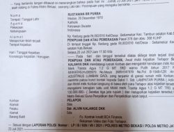 Pelapor Kecewa ,Kinerja Satreskrim Polrestro Unit Ranmor Berteletele