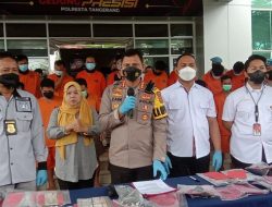 Polisi Amankan 17 Tersangka dan Barang Bukti Ratusan Kendaraan Berbagai Merek