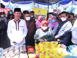 Tinjau Langsung Bazar Murah, Harnojoyo: Semakin Ramai Dikunjungi Masyarakat