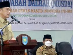 DMI Diharapkan Kian MAKMURKAN Masjid Yang Ada di OKU Selatan