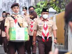 Kwarcab Pramuka Palembang, Solidaritas Berbagi di Bulan Ramadhan