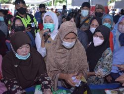 Bazar Ramadhan Emak-emak Guduki Stand Daging