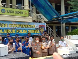 Ditpolairud Polda Sumsel Berhasil Gagalkan Penyelundupan Benih Lobster Senilai 51.8 Miliyar