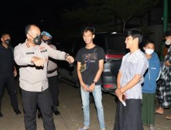 Dua Remaja Menolak Kegiatan Negatif Balab Liar Mendapat Apresiasi Baik Kapolres Metro Bekasi
