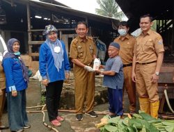 Deteksi Secara Dini PMK DPKP Kota Palembang Kunjungi Langsung Peternak Sapi