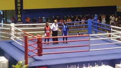 Riva Novia Berhasil Lolos ke Babak Final Kejuaraan Boxing Compotition Lampung