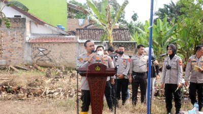 Kapolres OKU Selatan Mengajak Masyarakat Menanam Jagung