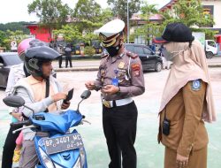 Menjelang Hari Bhayangkara Ke-76, Satlantas Polresta Barelang Laksanakan Operasi Gabungan