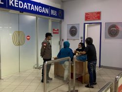 Jelang Hari Bhayangkara Ke-76 Polsek Kawasan Pelabuhan Beri Himbauan Kamtibmas Kepada Masyarakat