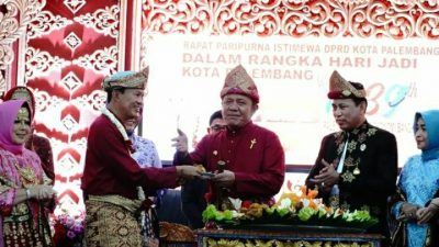 HUT Palembang 1339 Tahun, Herman Deru: Pelayanan Masyarakat Semakin Meningkat
