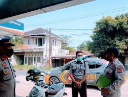 Polsek Klari telah melaksanakan patroli di Bank BRI Unit Curug Kecamatan Klari Kabupaten Karawang