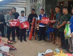 Dinas Sosial OKU Selatan Salurkan Bantuan untuk Korban Tanah Longsor Desa Pilla