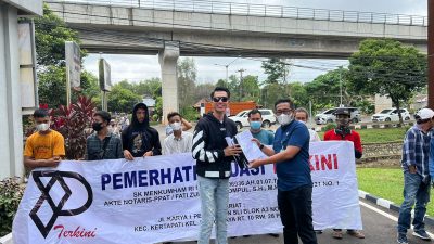 Lagi dan Lagi PST Demo Terkait Indikasi Korupsi pada Dinas PSDA Provinsi Sumsel