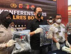 Sat Reskrim Polres Bogor Berserta Polsek Cigudeg ungkap pelaku pembunuhan terhadap seorang wanita