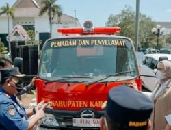 BPBD Kabupaten Karawang Miliki Dua Unit Damkar Baru