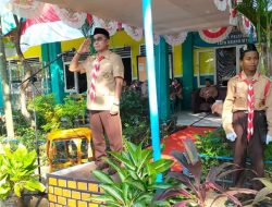 H.jamil Fraksi PAN DPRD Kabupaten Bekasi Pimpin Upacara Hari Gerakan Pramuka Ke 61