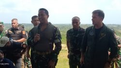 Panglima TNI Tinjau Latihan Tembak Munisi Tajam di Puslatpur OKU Sumsel