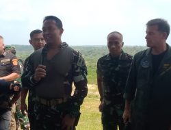 Panglima TNI Tinjau Latihan Tembak Munisi Tajam di Puslatpur OKU Sumsel