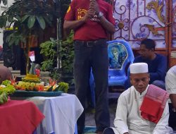 Ketua RW.019 Bersama Warga RT 001 Perumahan Trias Estate Kelurahan Wanasari Mengadakan Giat Tirakatan/Tasyakuran Jelang Hari Kemerdekaan Republik Indonesia Ke 77