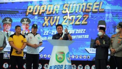 HD : Manfaatkan POPDA Sumsel Untuk Seleksi Bibit Betbakat