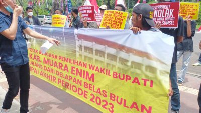 Langgar Undang-undang, FORMASA Minta Mendagri Gagalkan Rencana Pemilihan Wakil Bupati Muara Enim