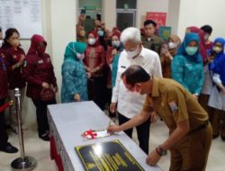 Harnojoyo Resmikan Puskesmas Talang Jambe