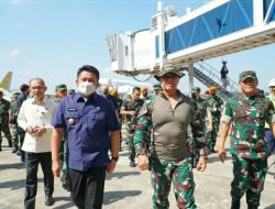 Herman Deru Dampingi Panglima TNI Tinjau Latma Garuda Shield -16/2022