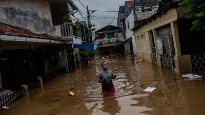 ” Waduh” 68 RT Dijakarta Terendam Banjir
