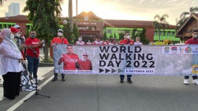 Pemkot Bekasi Peringati Hari Jadi Jalan Kaki Sedunia Tahun 2022