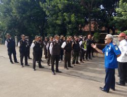 Kepala Dinas Pemadam Kebakaran Kabupaten Bekasi Pimpin Giat Apel Bersama Pokdarkamtibmas