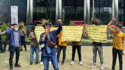 Demo Depan KPK, FORMASA Minta Bersihkan Dugaan Kongkalikong Pengaturan Pemenang  Proyek di MUBA