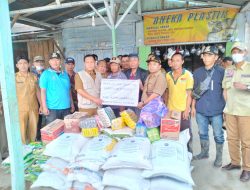 Pemkab OKU Selatan Salurkan Bantuan Kepada Korban Bencana Banjir