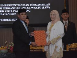 Raudhatul Jannah Resmi Dilantik Sebagai Anggota DPRD Palembang  2019-2024