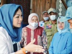 Bentuk Peduli Ketua PKK OKU Selatan Sambangi dan Bantu Korban Banjir
