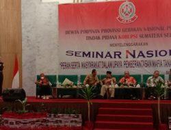 GN – PK Sumsel Gelar Seminar Pemberantasan Mafia Tanah