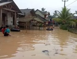 Dua Kecamatan Di Daerah Banten Di Landa Banjir