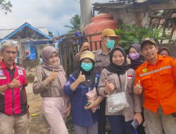 Relawan Penanggulangan Bencana Tetap Semangat Dalam Di Lokasi Cianjur