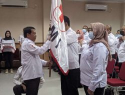 Ketua PMI Kabupaten Bekasi Melantik  23  Pengurus Wilayah Kecamatan