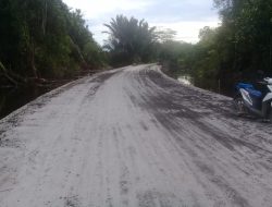 K MAKI Kritik : Peningkatan Jalan Selat Nasik – Paser Panjang (Tahap 1) Bernilai Rp.6,2 Miliar Diduga Dikerjakan Asal asalan