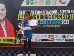 Izzah Insyirah Atlit Sepatu Roda Sumsel Raih 3 Medali di Even Lancang Kuning Riau