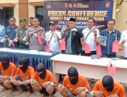 Diduga Akan Aksi Tauran 8 Remaja Diamankan Polisi