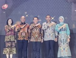 Pj Bupati Bekasi Dani Ramdan menghadiri acara pisah sambut Kapolres Metro Bekasi