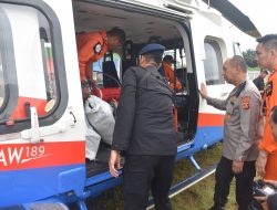 Evakuasi Korban Kecelakaan Helikopter Bukit Tamia Jambi Polri Kerahkan 350 Personil 