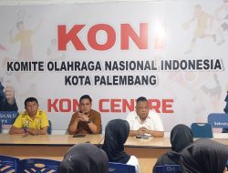 Jelang Porprov Lahat Ketua KONI Kota Palembang Lepas Puluhan Atlet Futsal