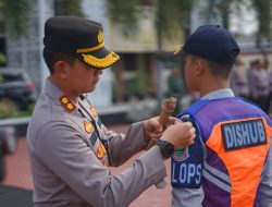 Polres Karawang Polda Jabar menggelar Operasi kewilayahan dengan sandi operasi selamatan Lodaya 2023